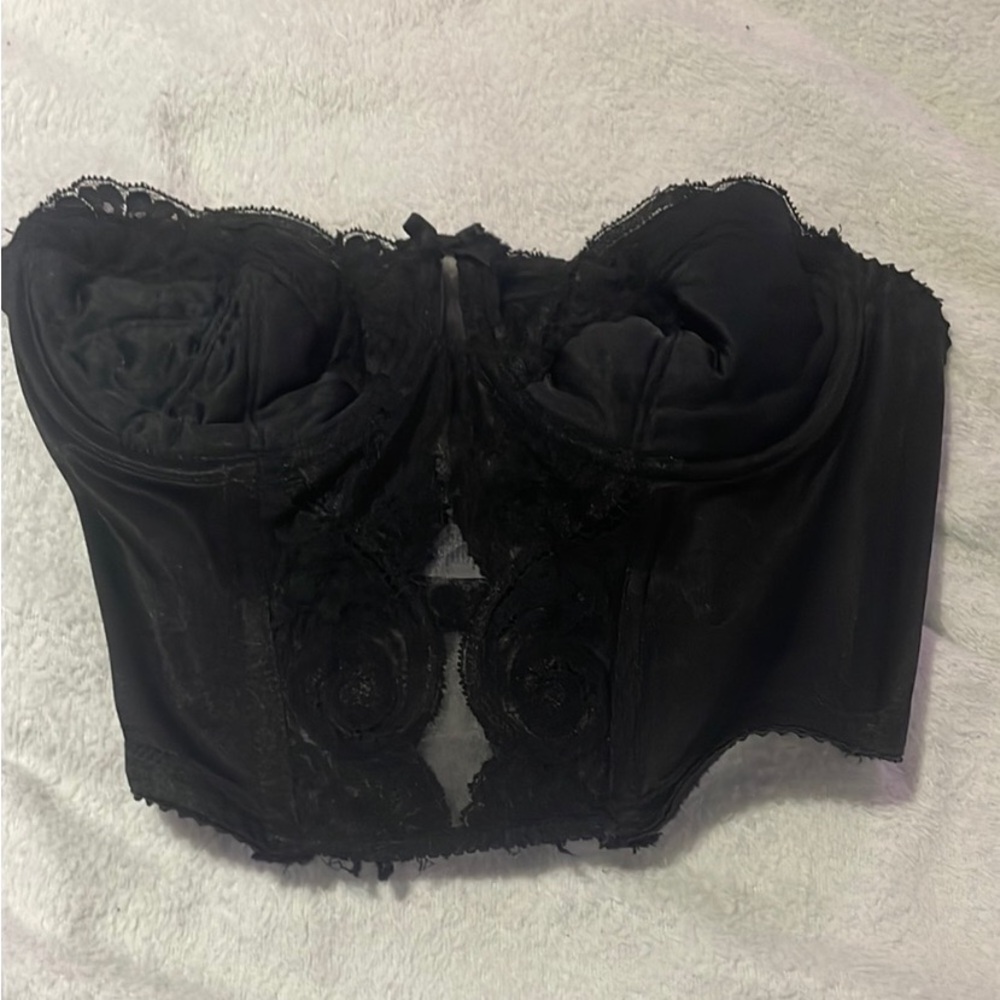 Black corset top